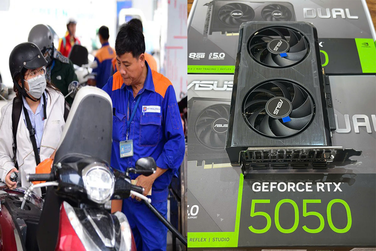 Gi&aacute; xăng dầu h&ocirc;m nay 25/9: Dầu diesel vượt mốc 30.000 đồng/l&iacute;t, card m&agrave;n h&igrave;nh RTX 5050 gi&aacute; bất ngờ rẻ