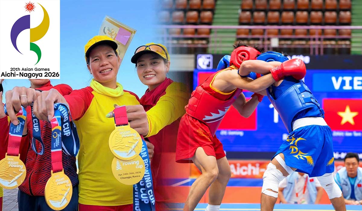 Bảng xếp hạng huy chương ASIAD 2026 mới nhất: Đo&agrave;n TT Việt Nam gi&agrave;nh th&ecirc;m huy chương