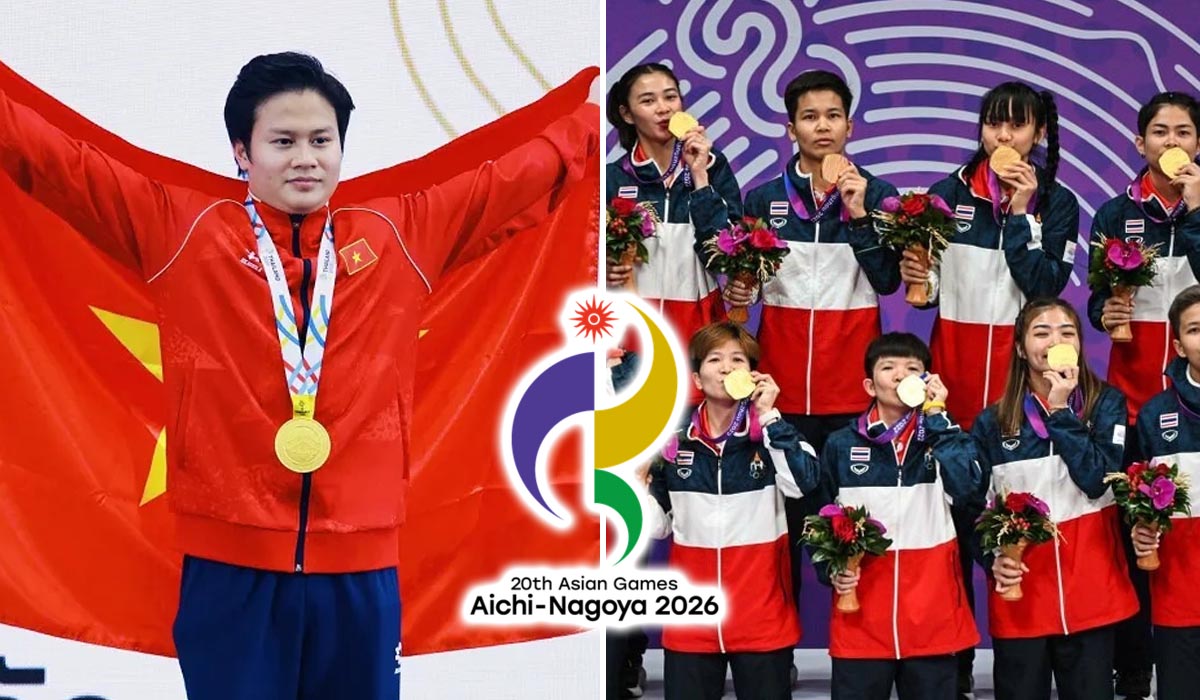 Bảng xếp hạng huy chương thể thao Đ&ocirc;ng Nam &Aacute; tại ASIAD 2026: TT Việt Nam l&eacute;p vế trước đại k&igrave;nh địch