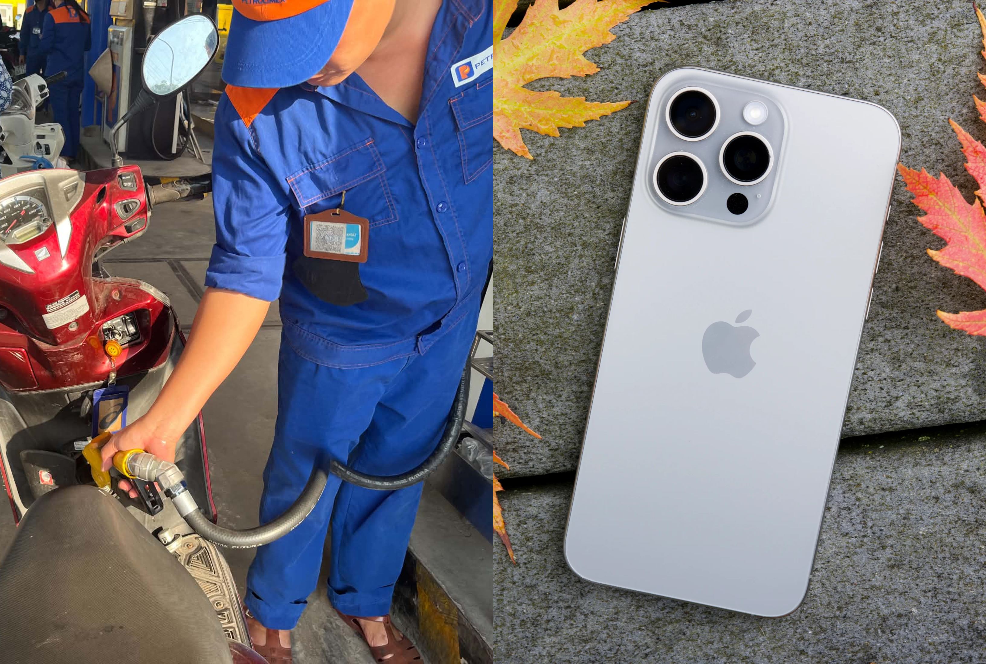 Gi&aacute; xăng dầu h&ocirc;m nay chiều 25/9: Xăng E5, E10, dầu Diesel tăng 3 lần li&ecirc;n tiếp vẫn xa đỉnh, iPhone 15 Pro Max cực rẻ