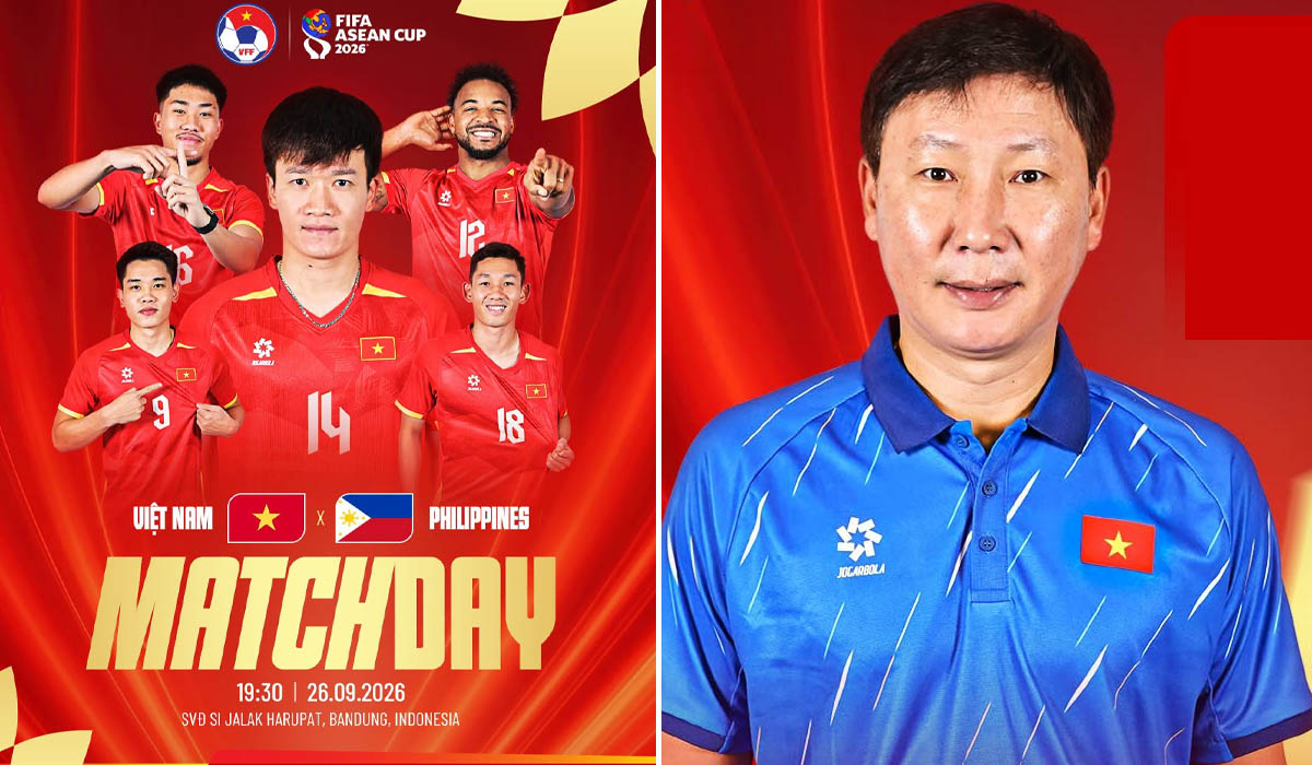 Link xem trực tiếp b&oacute;ng đ&aacute; Việt Nam vs Philippines 19h30 ng&agrave;y 26/9 - VTV c&oacute; trực tiếp FIFA ASEAN Cup 2026?