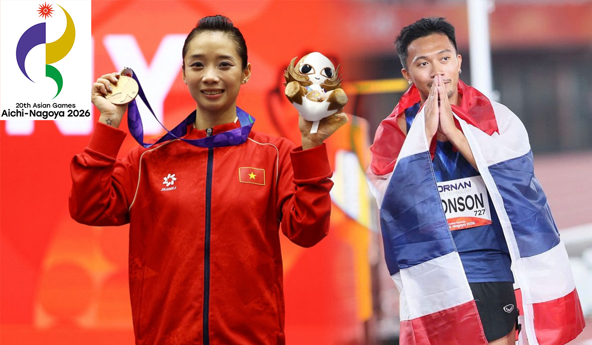 Bảng xếp hạng huy chương c&aacute;c nước Đ&ocirc;ng Nam &Aacute; tại ASIAD 2026 mới nhất: Th&aacute;i Lan lập kỷ lục; Việt Nam bị bỏ xa