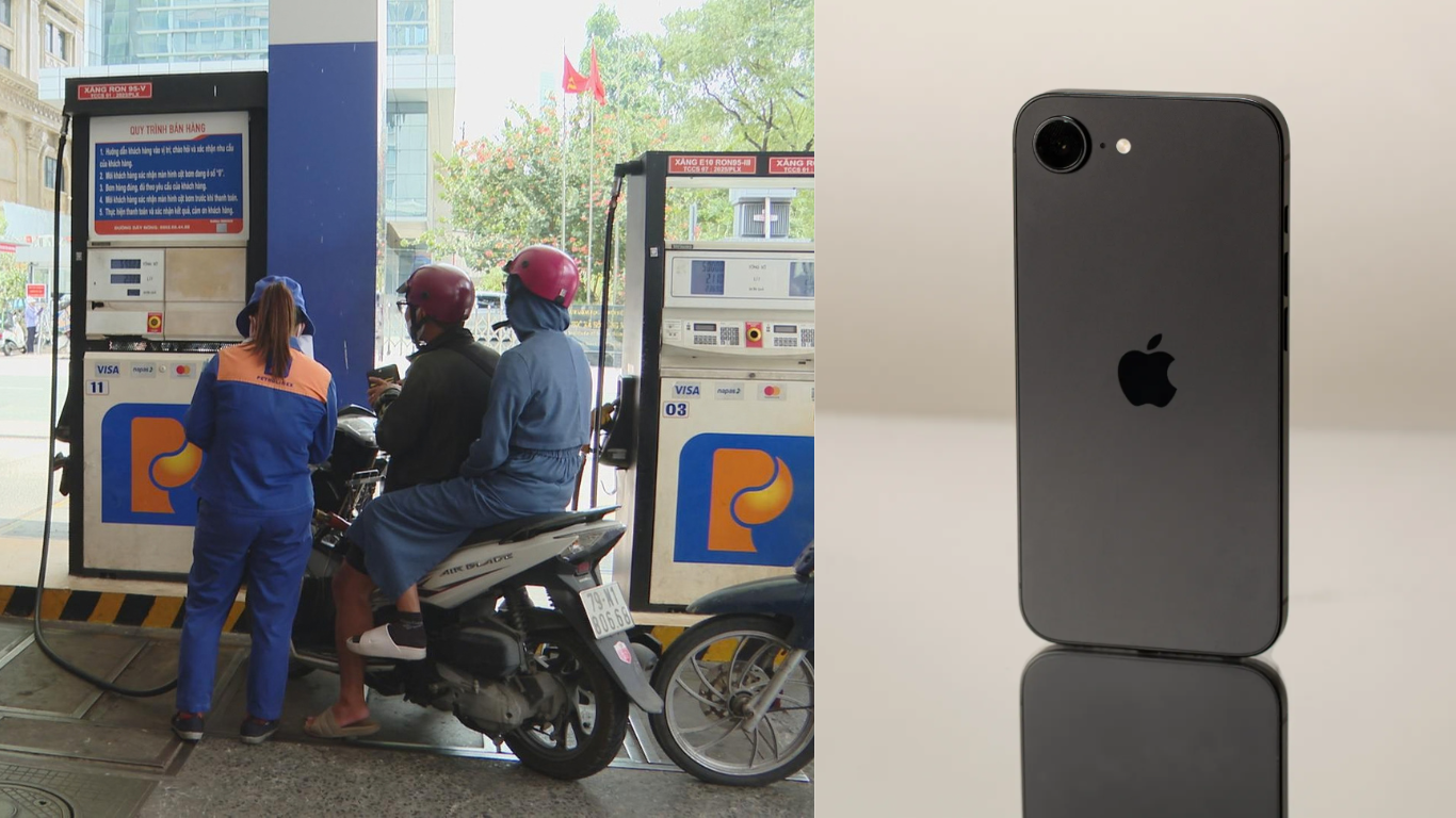 Gi&aacute; xăng dầu h&ocirc;m nay s&aacute;ng thứ Hai 28/9: E10 tăng gần 1.500 đồng, E5 hơn 26.000 đồng, iPhone 16e rẻ b&egrave;o