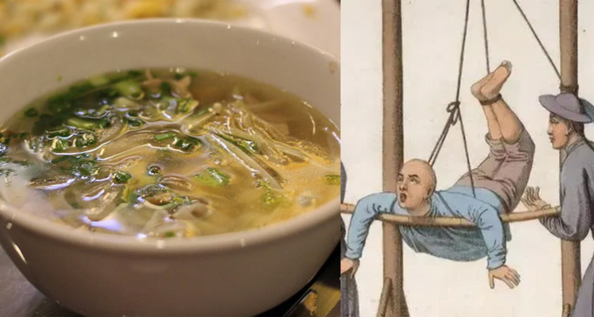 H&igrave;nh phạt bắt ăn 2 b&aacute;t mỳ từ thời nh&agrave; Thanh khiến phạm nh&acirc;n th&agrave; chết kh&ocirc;ng ăn 
