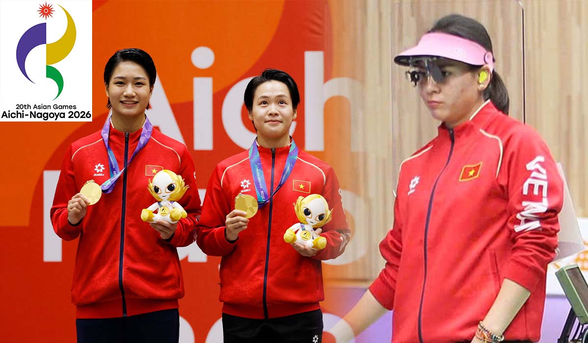 Bảng xếp hạng huy chương ASIAD 2026 mới nhất: Đo&agrave;n TT Việt Nam tiến gần đến huy chương V&agrave;ng thứ hai