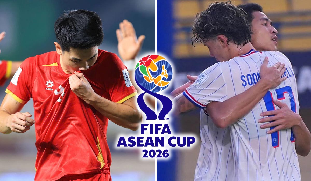 Lịch thi đấu b&oacute;ng đ&aacute; FIFA ASEAN Cup 2026 h&ocirc;m nay 28/9: K&ecirc;nh ph&aacute;t s&oacute;ng ĐT Việt Nam đấu Th&aacute;i Lan