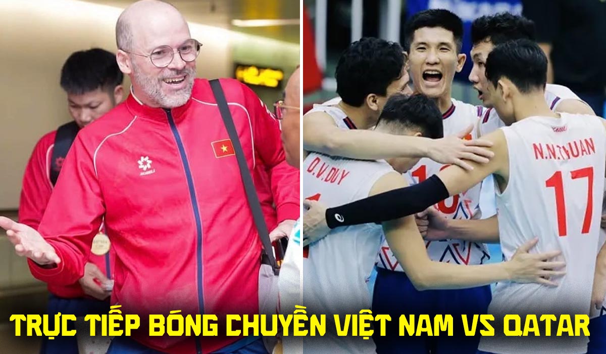 Trực tiếp b&oacute;ng chuyền Việt Nam vs Qatar 14h ng&agrave;y 28/9 - VTV6 trực tiếp b&oacute;ng chuyền ASIAD 2026 h&ocirc;m nay