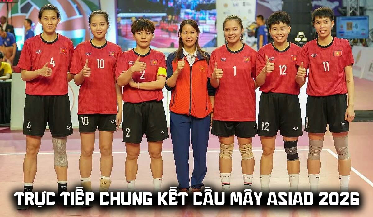 VTV6 VTVGo trực tiếp cầu m&acirc;y nữ Việt Nam vs Philippines 7h ng&agrave;y 29/9 - Link xem trực tiếp ASIAD 2026