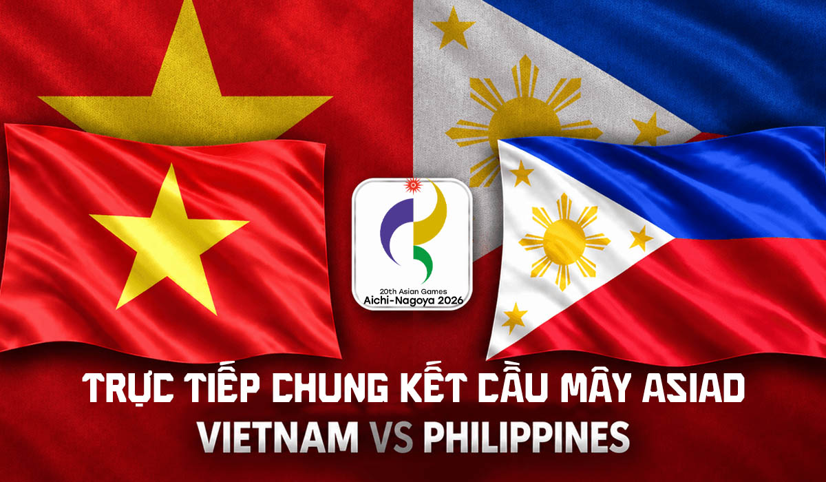 Trực tiếp cầu m&acirc;y Việt Nam vs Philippines 7h00 ng&agrave;y 29/9 - VTV6 trực tiếp cầu m&acirc;y nữ ASIAD 2026 h&ocirc;m nay