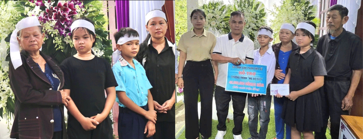 Xót xa gia cảnh 3 em nhỏ bố mất vì đột quỵ, mẹ tử vong trên đường đi làm giấy xác nhận cận nghèo