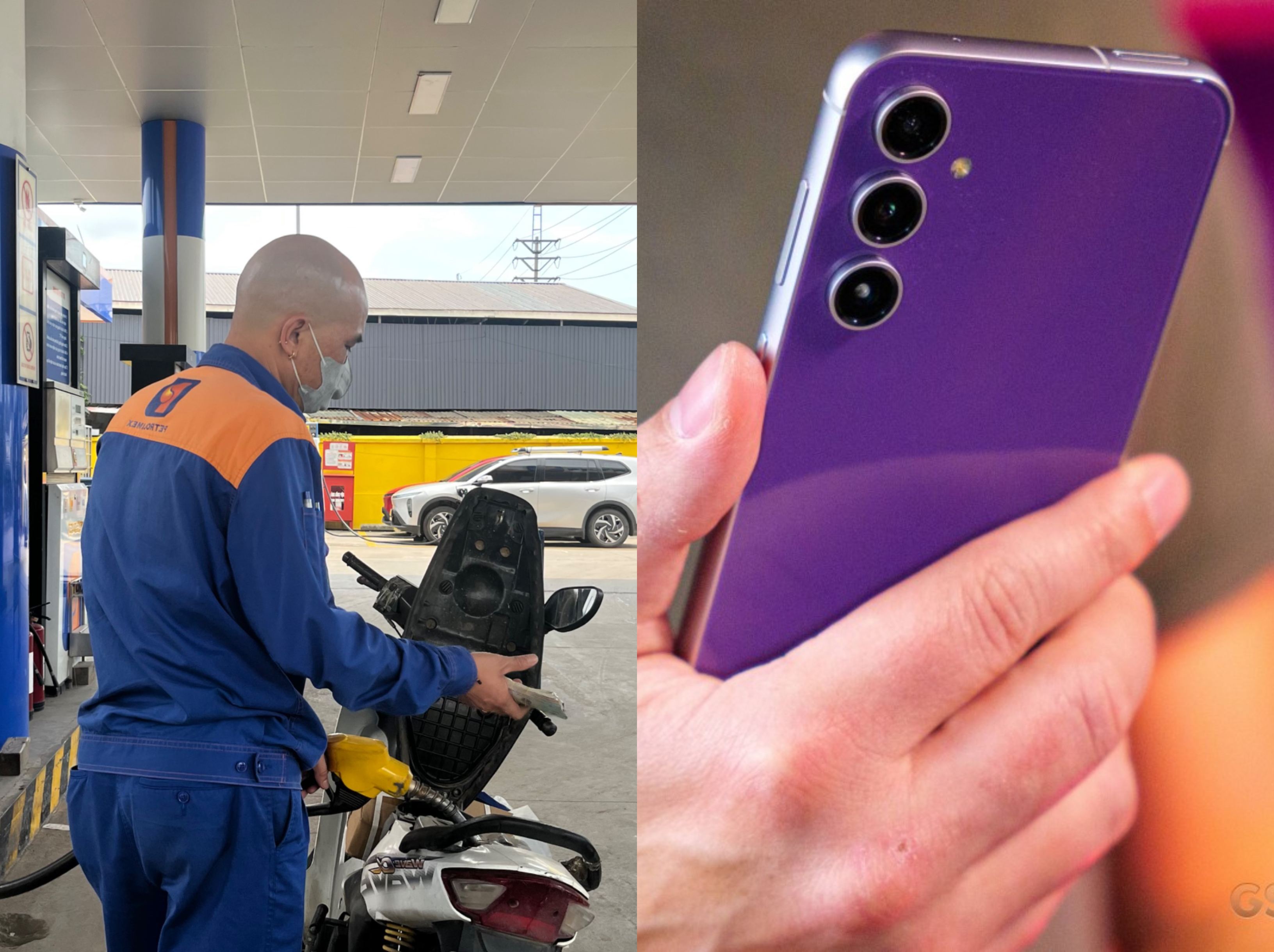 Gi&aacute; xăng h&ocirc;m nay 30/9: Xăng E5, E10 thấp hơn đỉnh tới gần 5.000 đồng/l&iacute;t, Galaxy S23 FE rẻ như cho?