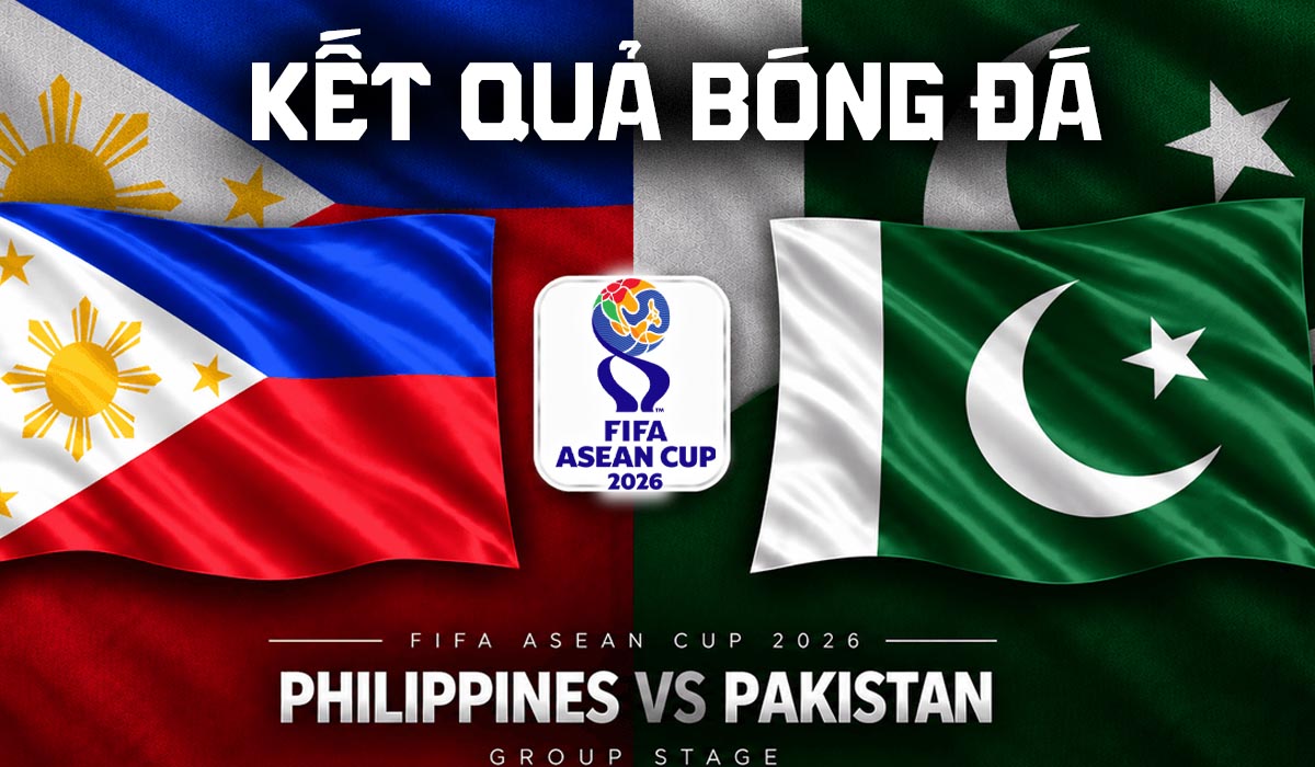 Kết quả, tỷ số Philippines vs Pakistan h&ocirc;m nay 29/9 - FIFA ASEAN Cup 2026: ĐT Việt Nam nhận cảnh b&aacute;o