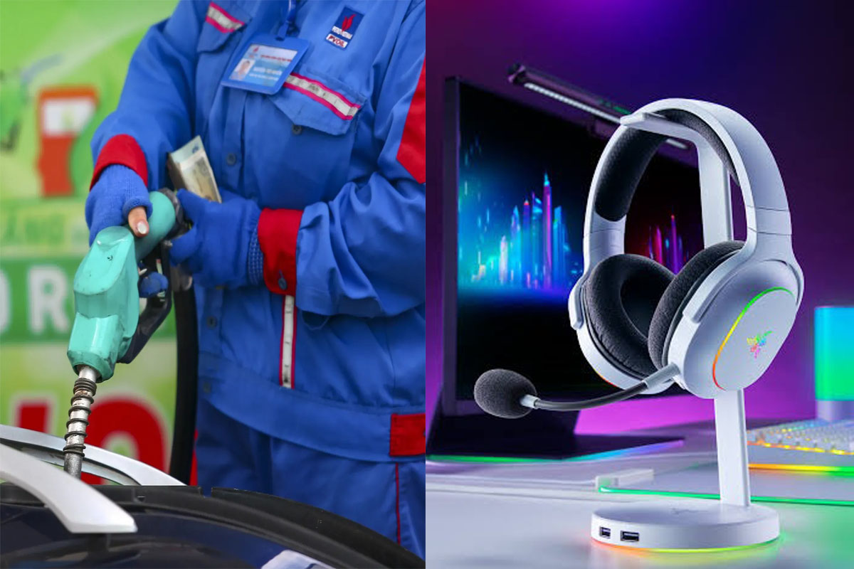 Gi&aacute; xăng dầu s&aacute;ng 30/9: Xăng E10 vượt mốc 27.000 đồng/l&iacute;t, tai nghe gaming Razer gi&aacute; c&oacute; giảm?