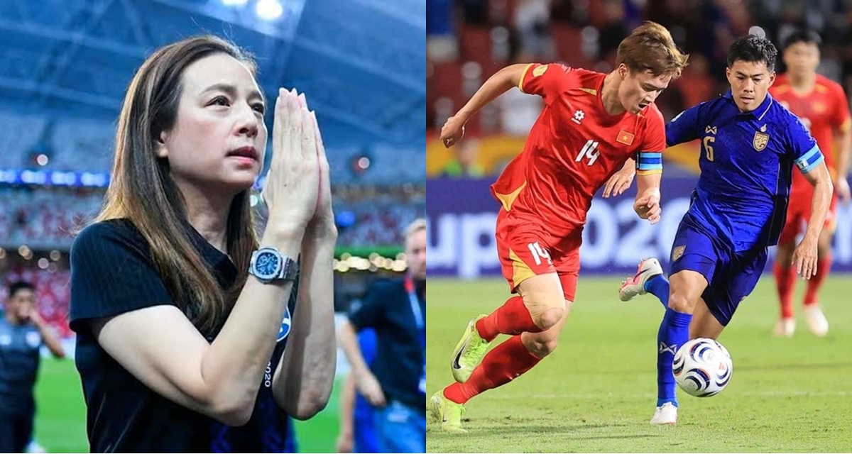 Madam Pang v&agrave; ĐT Th&aacute;i Lan \'gặp chuyện\', bị CĐV la &oacute; ngay trước derby Đ&ocirc;ng Nam &Aacute; với ĐT Việt Nam