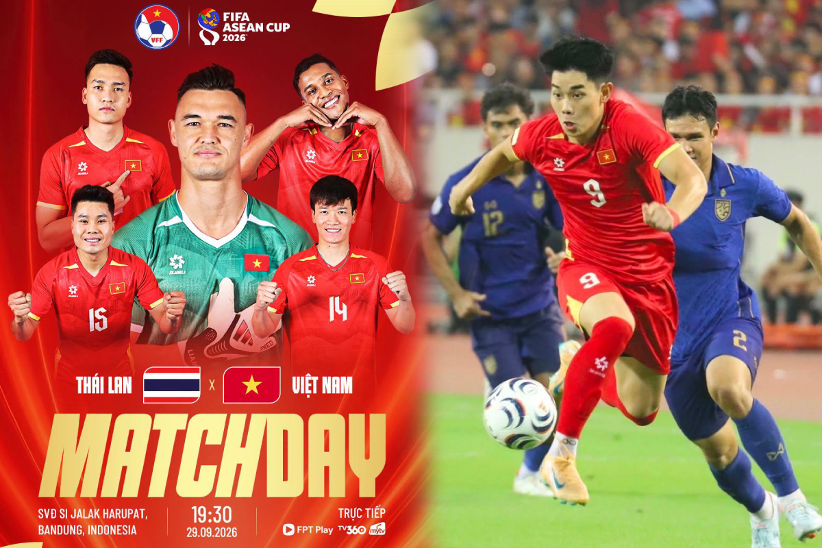 FPT Play, TV360 trực tiếp b&oacute;ng đ&aacute; Việt Nam h&ocirc;m nay 29/9 - Link xem trực tiếp ĐT Việt Nam vs Th&aacute;i Lan
