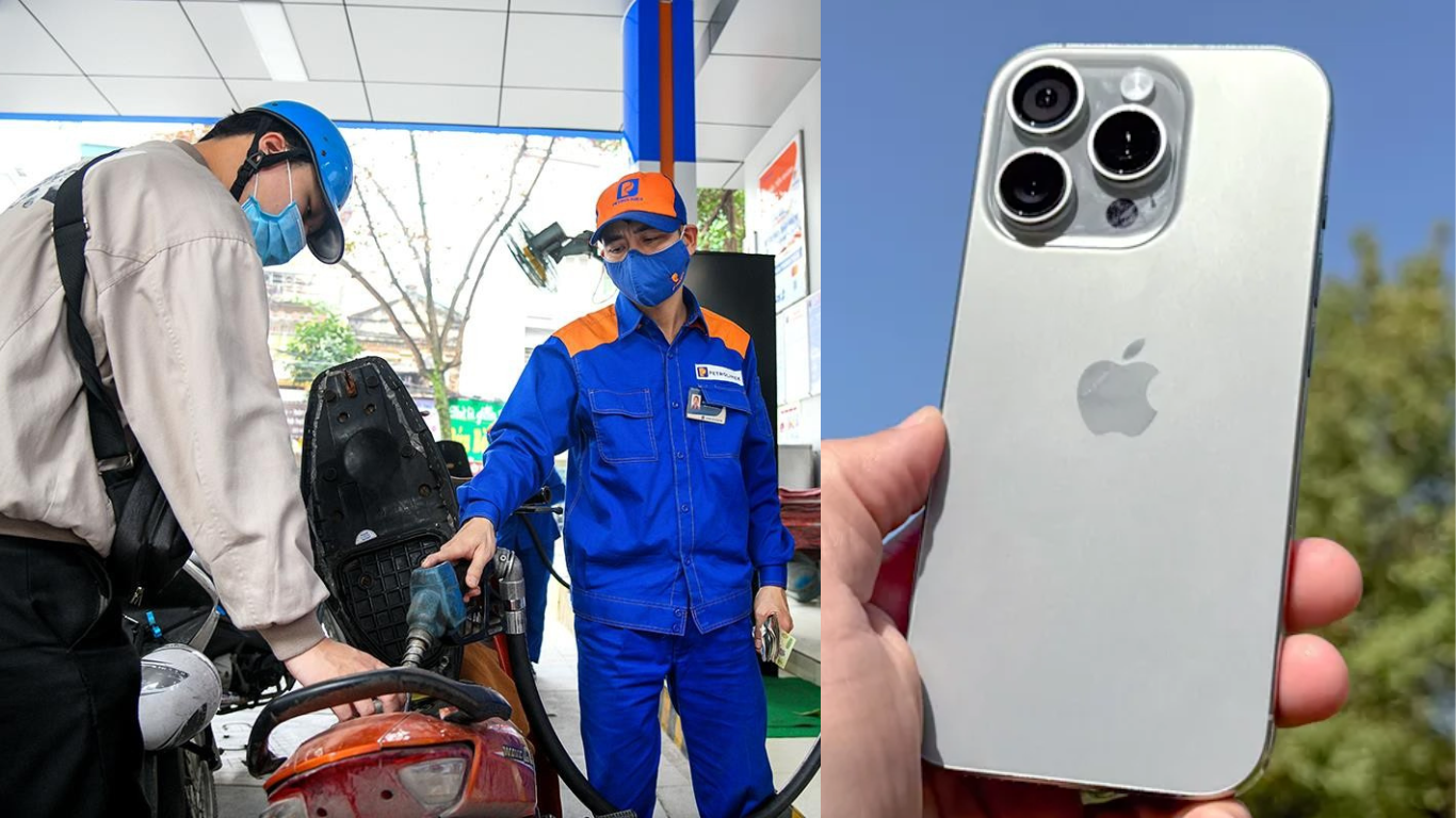 Gi&aacute; xăng dầu h&ocirc;m nay s&aacute;ng 1/10: E10 hơn 27.000 đồng/l&iacute;t, chiều nay điều chỉnh, iPhone 16 Pro hạ nhiệt