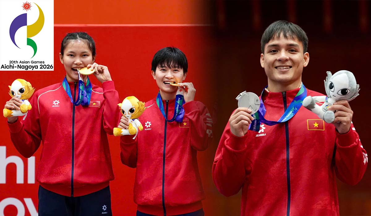KẾT QUẢ thi đấu ASIAD 2026 của đo&agrave;n TT Việt Nam h&ocirc;m nay 30/9: Hy vọng gi&agrave;nh th&ecirc;m HCV thứ ba 