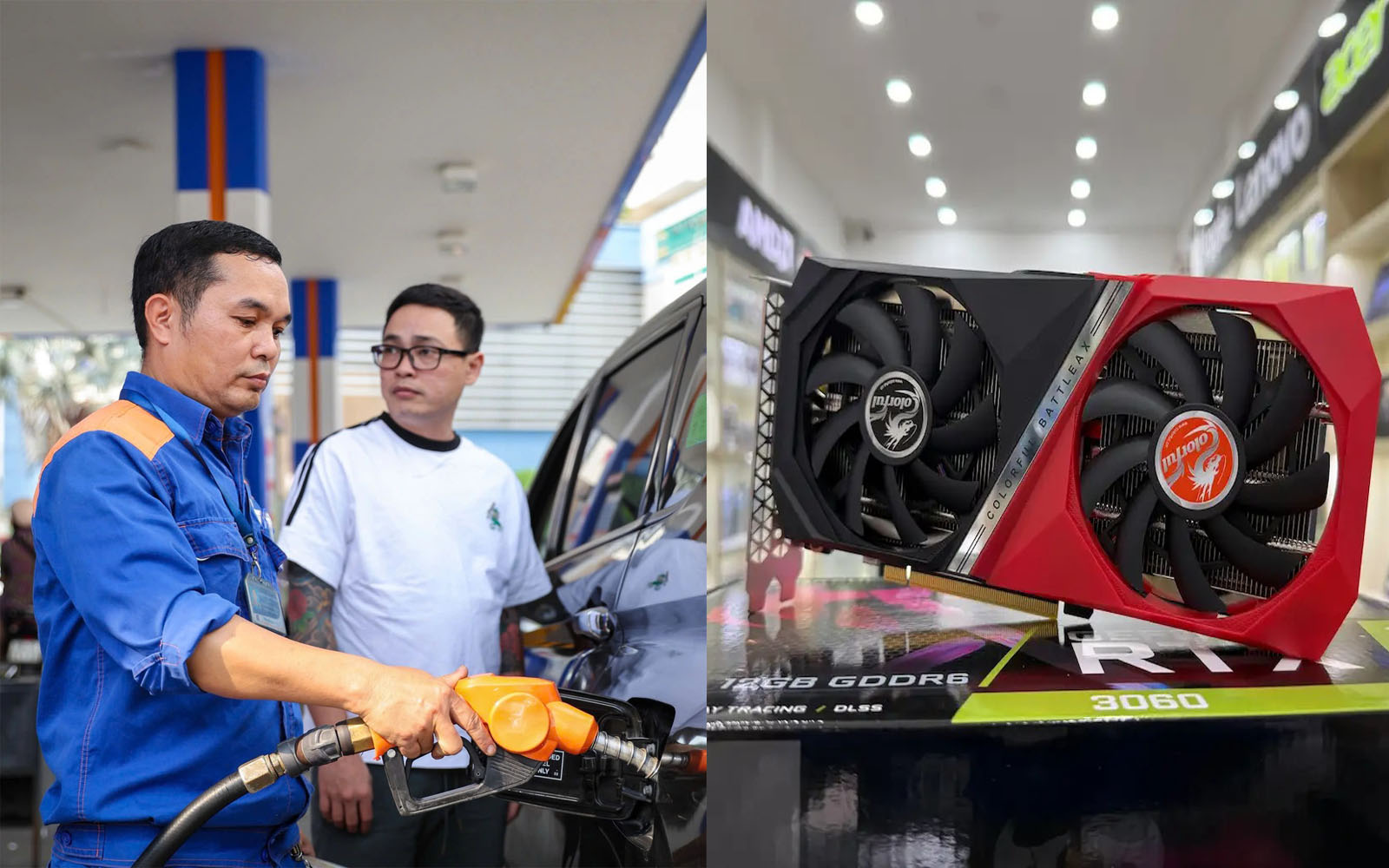 Bảng gi&aacute; xăng dầu tối 1/10: Xăng tăng hơn 100 đồng/l&iacute;t, card đồ họa RTX 3060 gi&aacute; ra sao trong th&aacute;ng 10?
