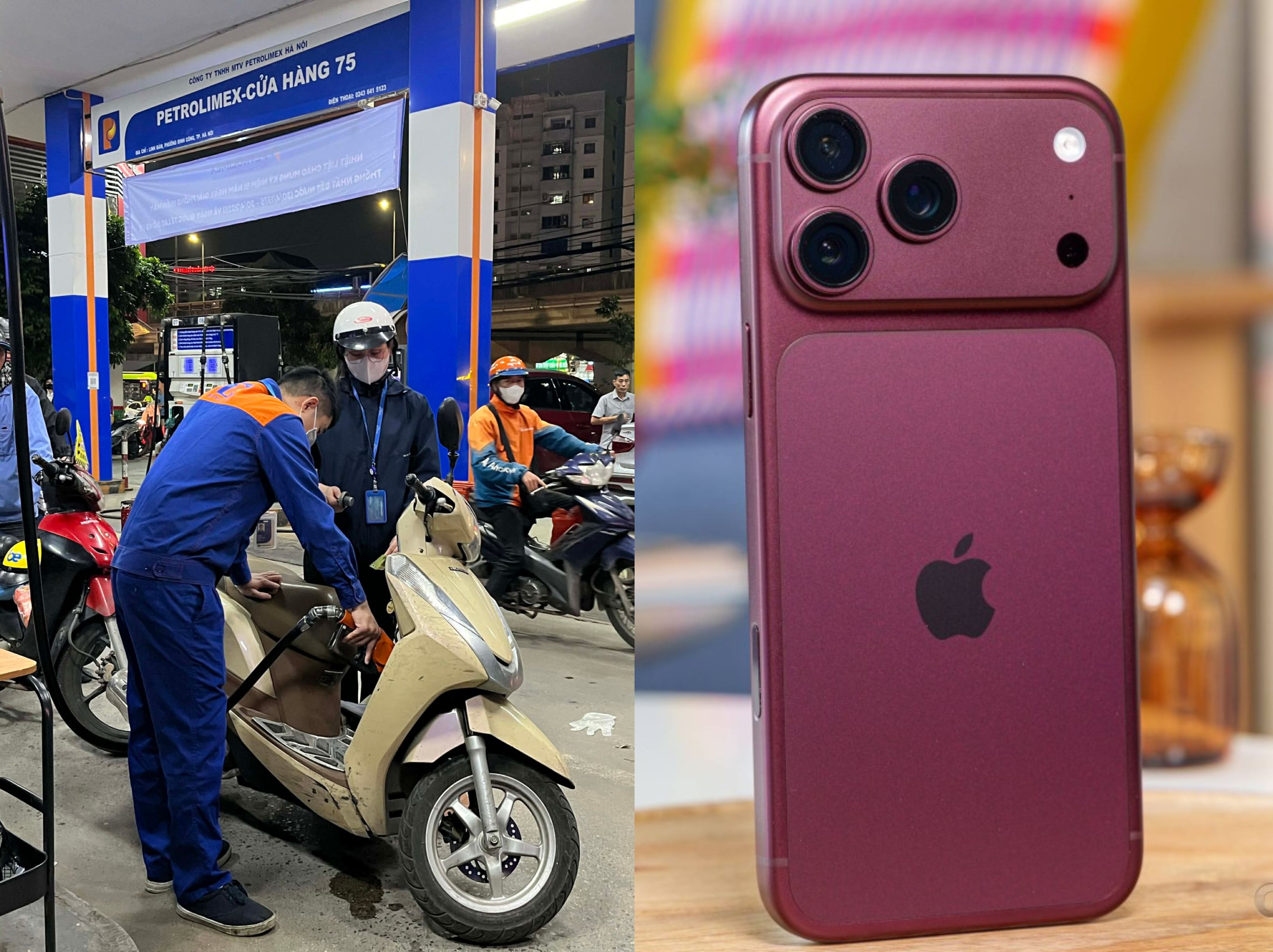 Gi&aacute; xăng dầu chiều 1/10: Xăng tăng, dầu giảm mạnh, iPhone 18 Pro Max chưa giảm nhiều