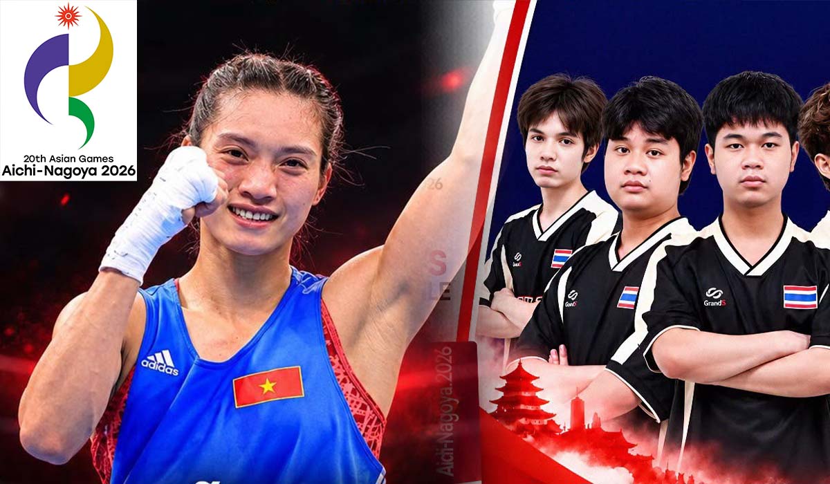 Bảng tổng sắp huy chương c&aacute;c nước Đ&ocirc;ng Nam &Aacute; tại ASIAD 2026: TT Việt Nam tiến gần đến HCV thứ ba