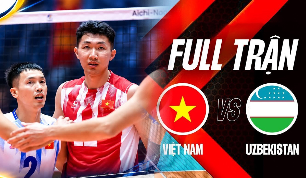 VTV6, VTVGo TRỰC TIẾP b&oacute;ng chuyền ASIAD 2026 h&ocirc;m nay 1/10 - Link xem b&oacute;ng chuyền Việt Nam vs Uzbekistan