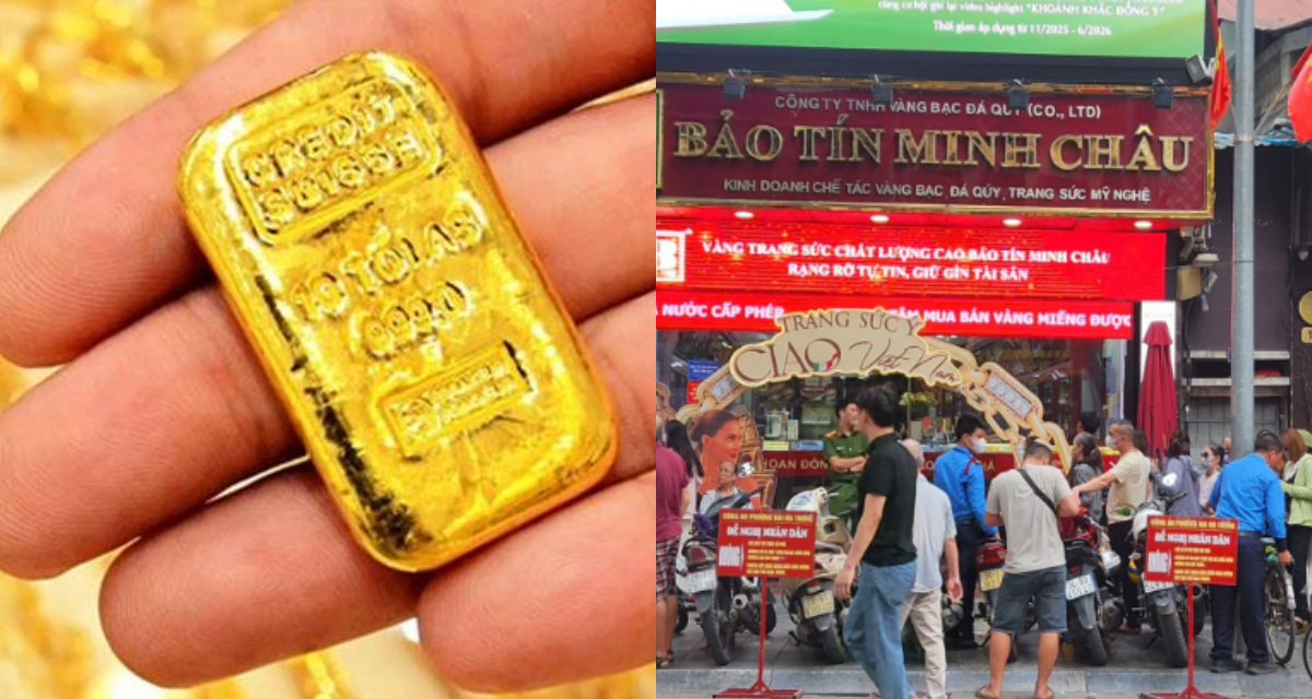 Gi&aacute; v&agrave;ng h&ocirc;m nay 2/10 mới nhất: V&agrave;ng SJC đảo tăng ngoạn mục, nghịch l&yacute; v&agrave;ng 9999 đi hướng ngược lại