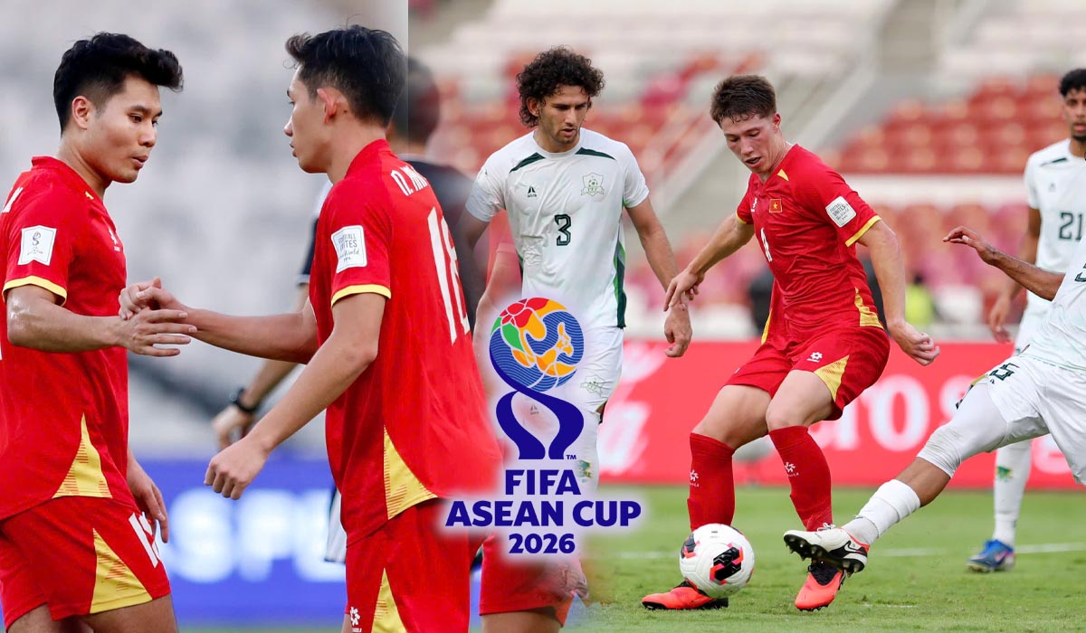 Kết quả, tỷ số Việt Nam vs Pakistan h&ocirc;m nay 2/10 - FIFA ASEAN Cup 2026: ĐT Việt Nam ngược d&ograve;ng đẳng cấp
