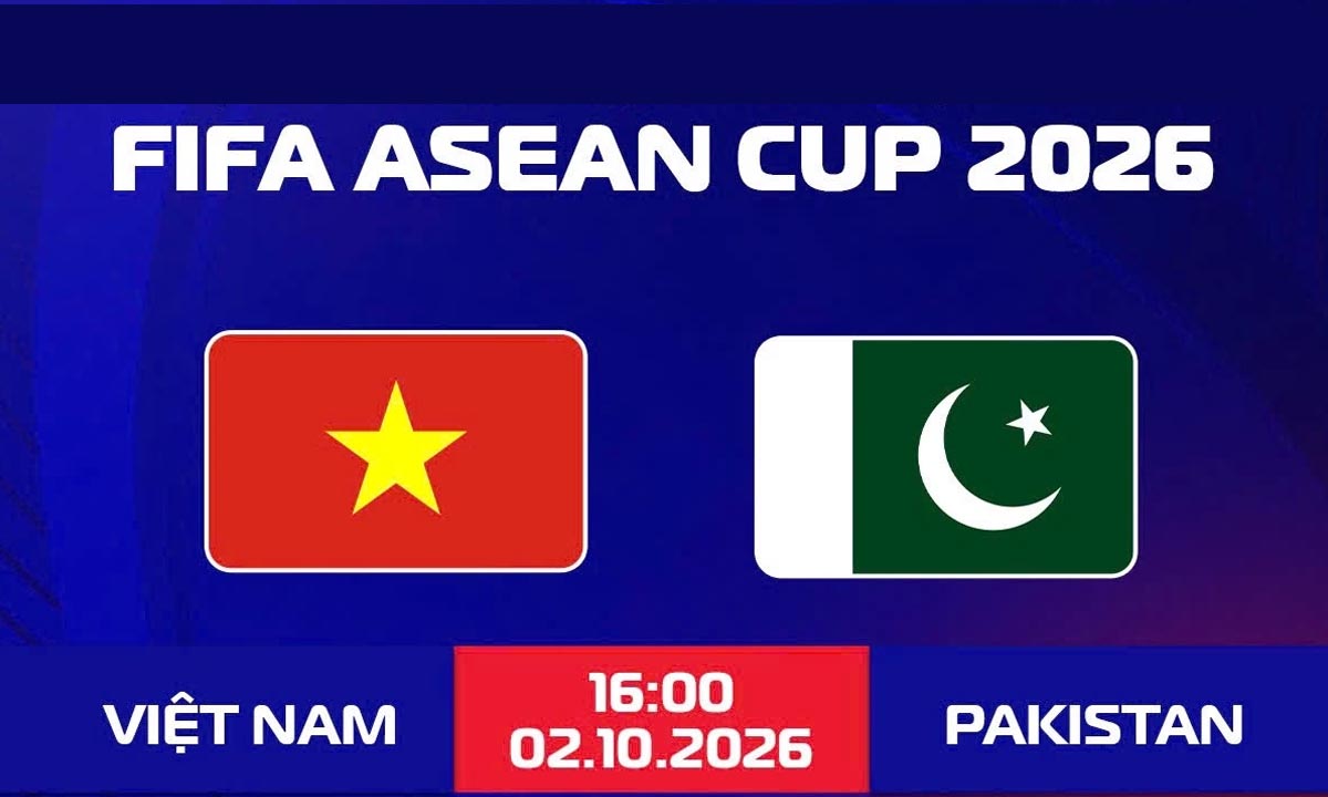 Link xem trực tiếp b&oacute;ng đ&aacute; Việt Nam vs Pakistan h&ocirc;m nay 2/10 - FPT, TV360 trực tiếp FIFA ASEAN Cup