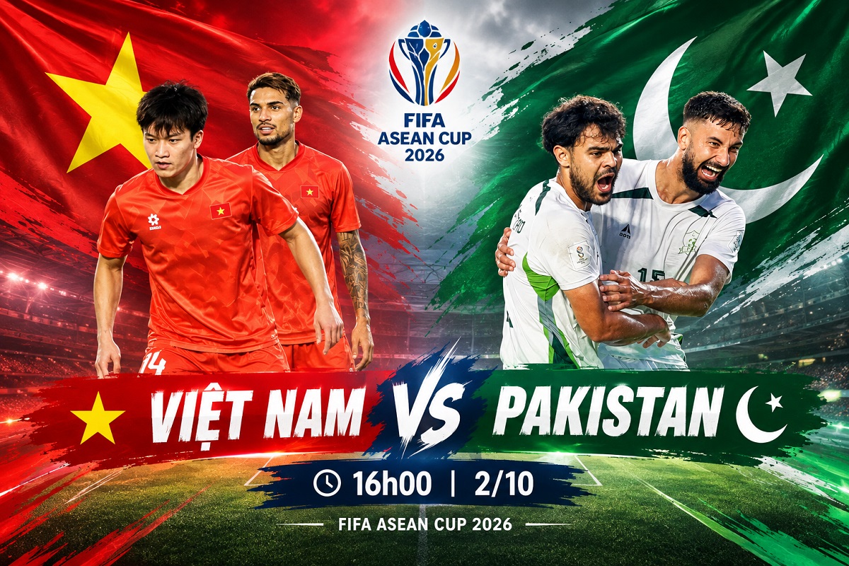 TRỰC TIẾP b&oacute;ng đ&aacute; FIFA ASEAN Cup h&ocirc;m nay 2/10 - Link xem trực tiếp Việt Nam vs Pakistan tr&ecirc;n FPT