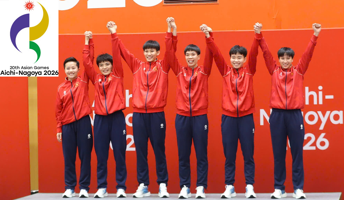 BẢNG TỔNG SẮP huy chương c&aacute;c nước Đ&ocirc;ng Nam &Aacute; ASIAD 2026: TT Việt Nam nhận c&uacute; h&iacute;ch lớn sau tấm HCV thứ 3