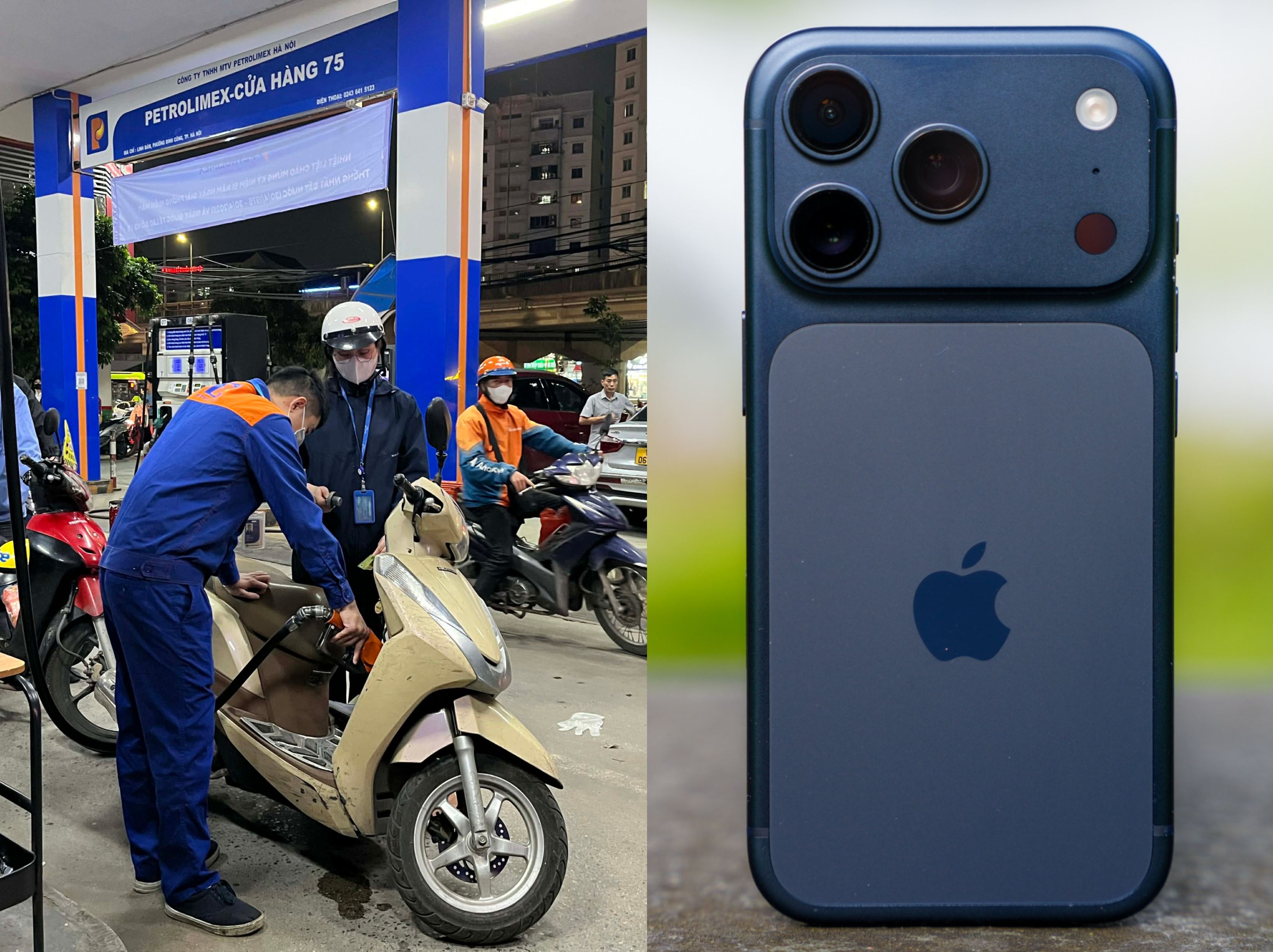 Gi&aacute; xăng dầu h&ocirc;m nay chiều 3/10: Dầu ch&igrave;m s&acirc;u, xăng vẫn chưa ngừng tăng, iPhone 17 Pro Max cực rẻ