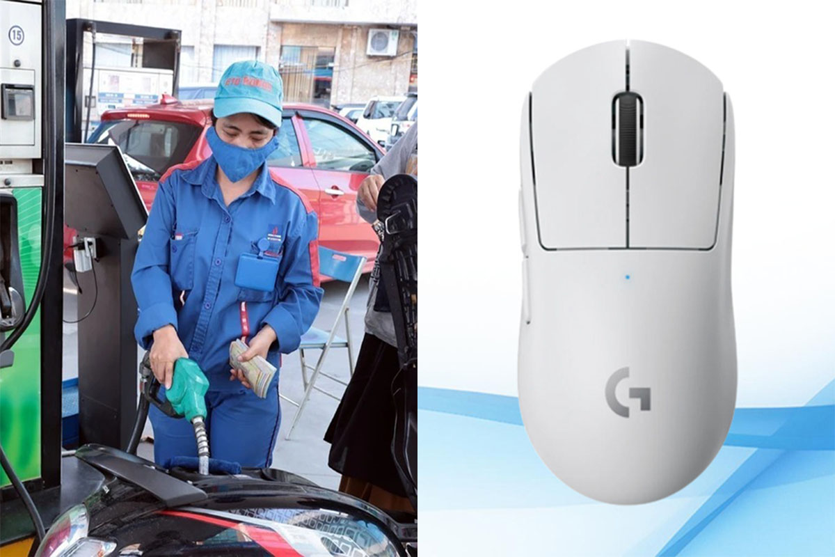 Bảng gi&aacute; xăng dầu trưa 4/10: Xăng RON92 tăng gần 200 đồng, chuột gaming Logitech gi&aacute; rẻ như cho