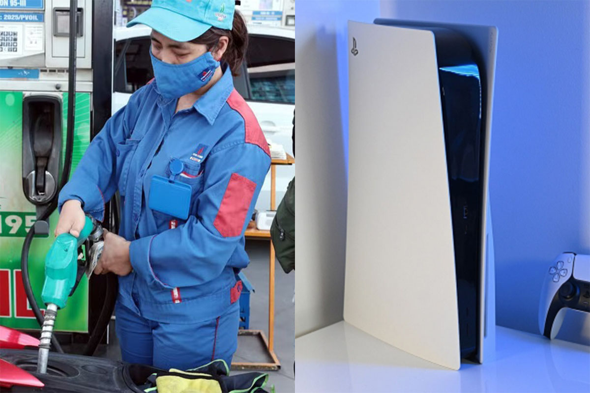 Gi&aacute; xăng dầu h&ocirc;m nay 4/10: Xăng tăng 5 kỳ li&ecirc;n tục, dầu đi xuống, m&aacute;y chơi game PS5 gi&aacute; ra sao?