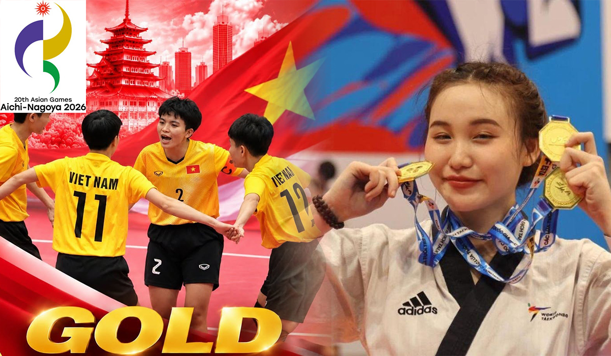 Tin n&oacute;ng ASIAD 2026 mới nhất 3/10: TT Việt Nam gi&agrave;nh th&ecirc;m huy chương; Tuyển cầu m&acirc;y nhận thưởng lớn