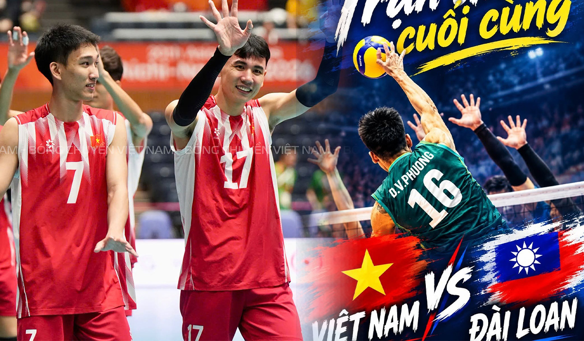 TRỰC TIẾP b&oacute;ng chuyền Việt Nam vs Đ&agrave;i Loan h&ocirc;m nay 3/10 - VTV ph&aacute;t s&oacute;ng b&oacute;ng chuyền ASIAD 2026