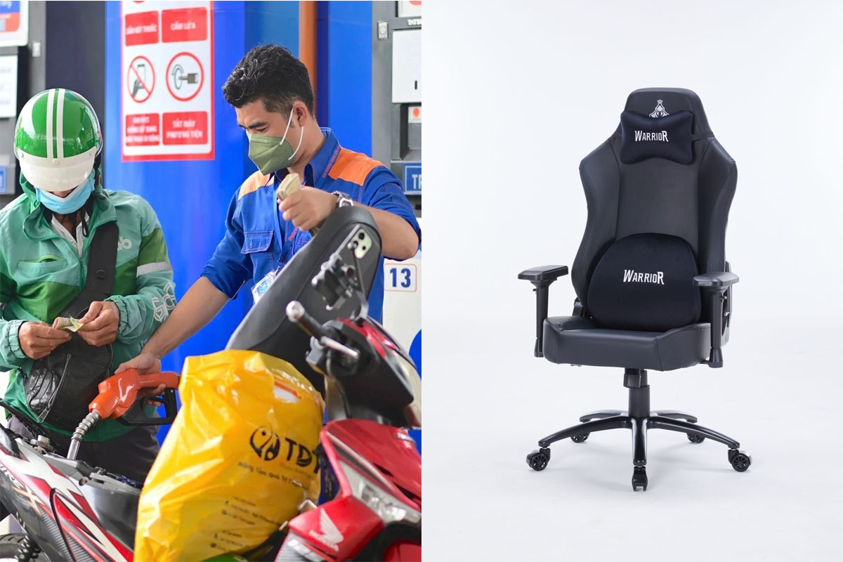 Gi&aacute; xăng dầu s&aacute;ng 4/10: Dầu diesel giảm hơn 15.000 đồng từ đỉnh, ghế gaming Warrior gi&aacute; rẻ b&egrave;o