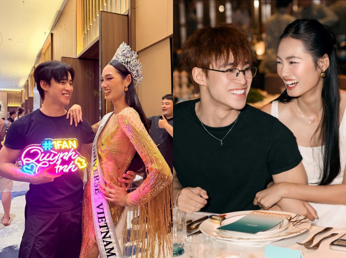 Chuyện t&igrave;nh lệch 10cm của T&acirc;n Miss Universe Vietnam 2026 Nguyễn Quỳnh Anh v&agrave; bạn trai hot TikToker