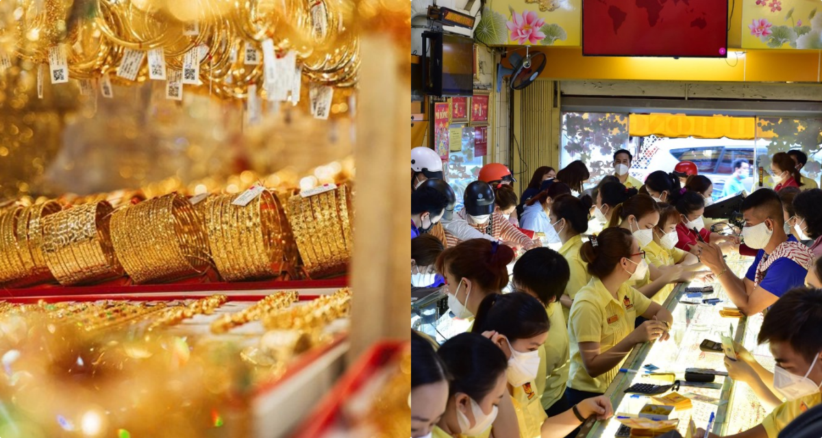 Bảng gi&aacute; v&agrave;ng h&ocirc;m nay 5/10: V&agrave;ng SJC v&agrave;ng 9999 diễn biến hiếm thấy, người mua đứng trước ng&atilde; rẽ lớn!