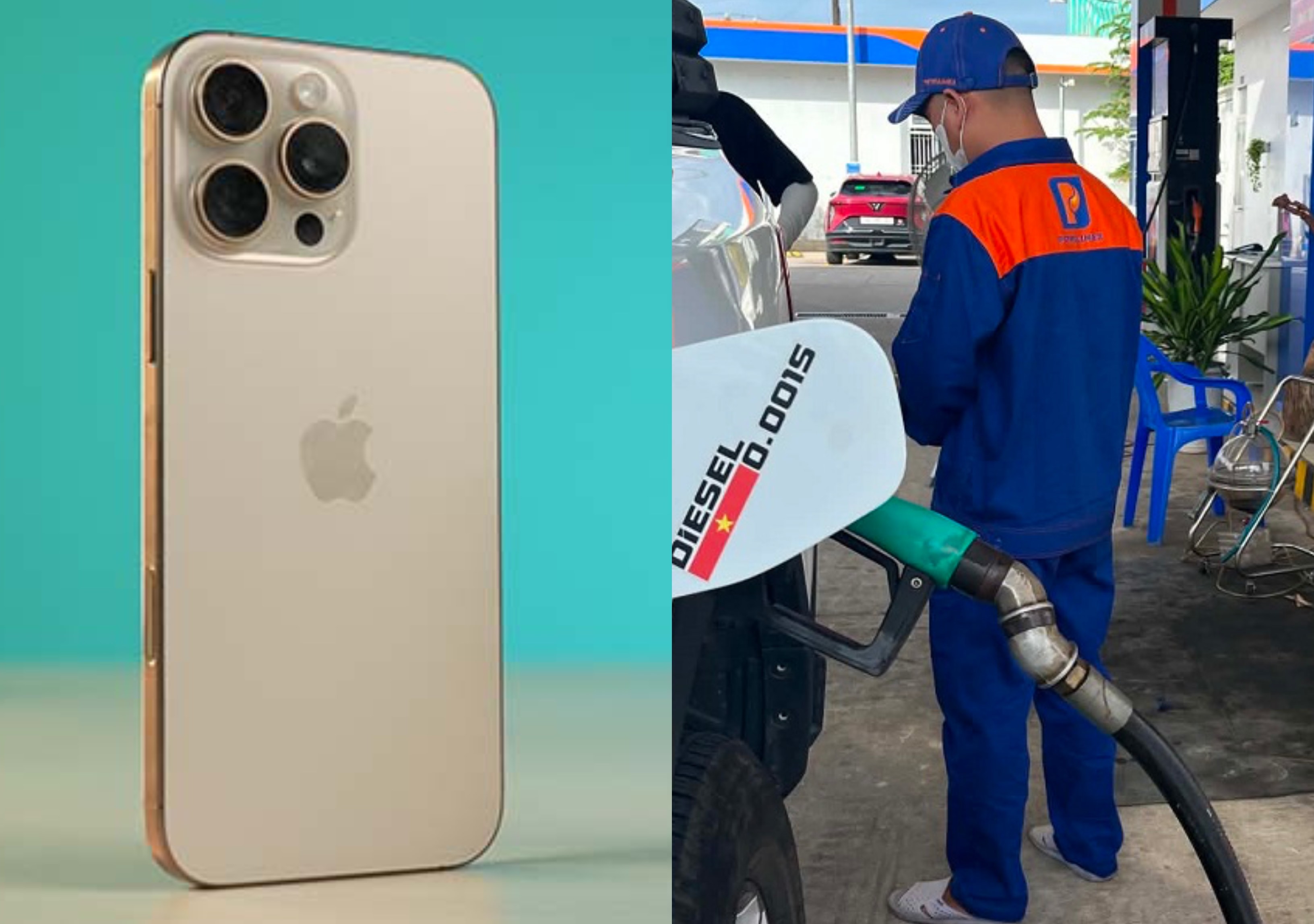 Gi&aacute; xăng dầu h&ocirc;m nay 5/10: Xăng E5 vẫn xa đỉnh 30,000 đồng, dầu giảm gần 1.000 đồng tuần trước, iPhone 15 Pro Max c&oacute; rẻ