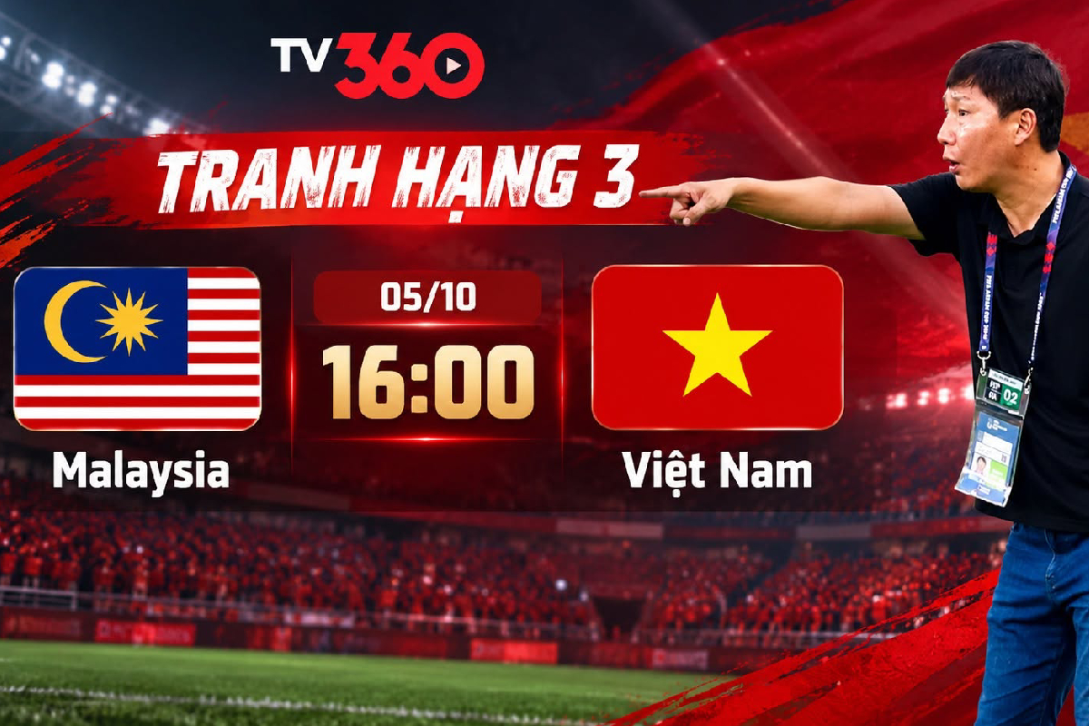 FPT, TV360 trực tiếp b&oacute;ng đ&aacute; Việt Nam vs Malaysia - Cập nhật link xem trực tiếp FIFA ASEAN Cup 2026