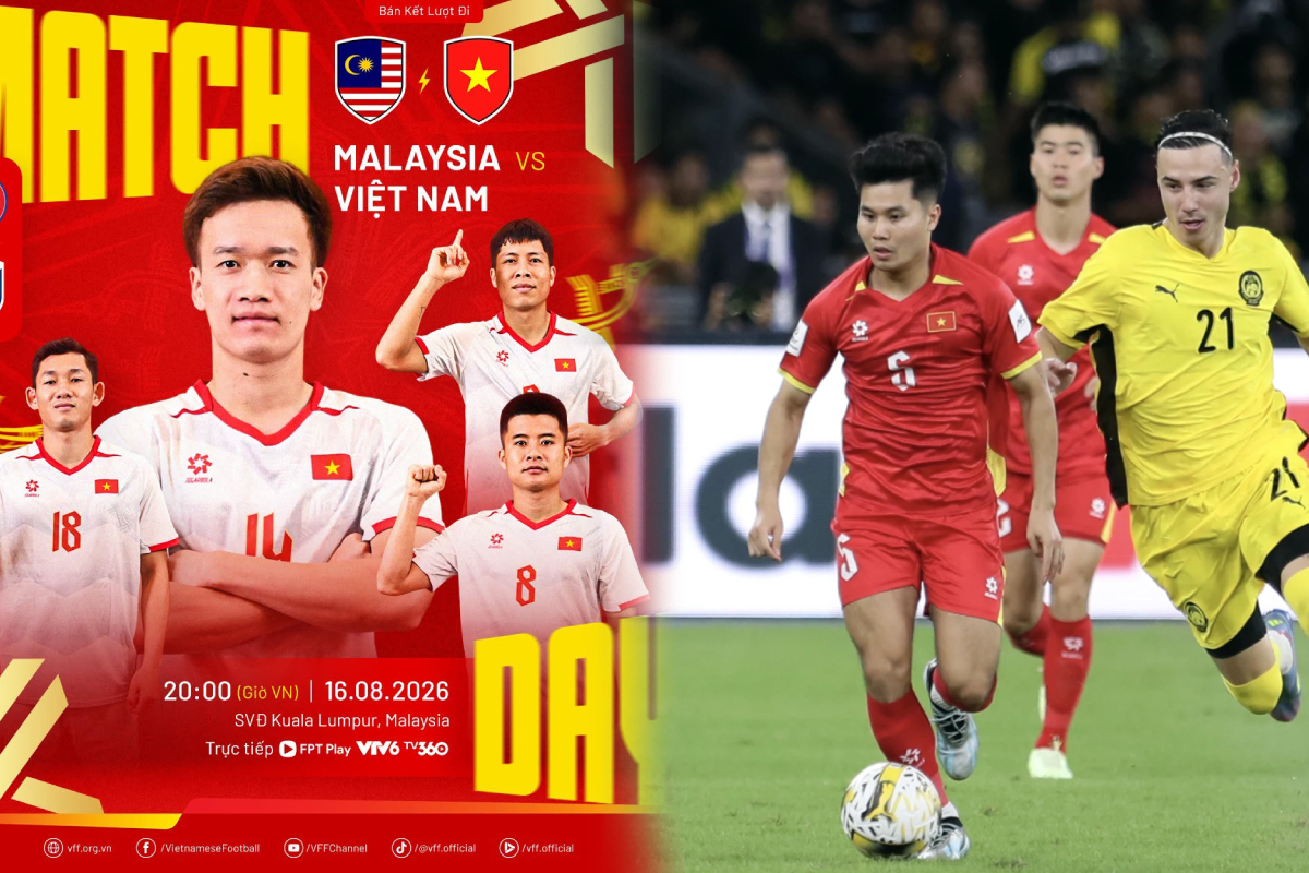 TRỰC TIẾP b&oacute;ng đ&aacute; Việt Nam h&ocirc;m nay 5/10 - Link xem trực tiếp Malaysia vs Việt Nam ở FIFA ASEAN Cup 2026
