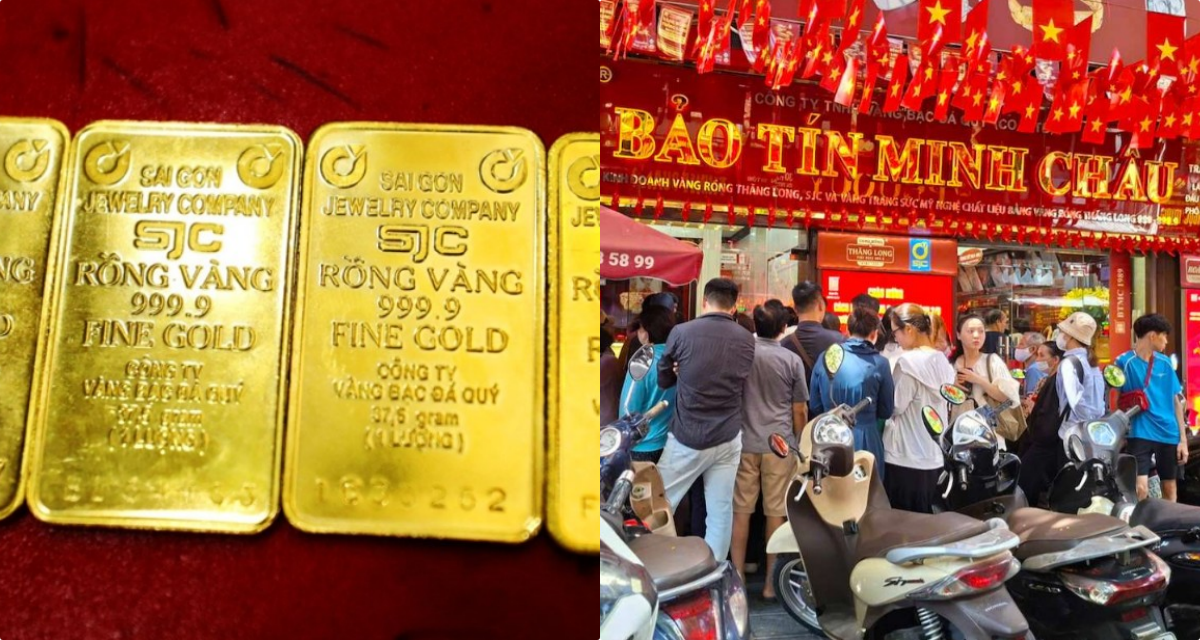Gi&aacute; v&agrave;ng h&ocirc;m nay 6/10: V&agrave;ng SJC trưa giảm chiều đ&atilde; tăng về mốc ban đầu, v&agrave;ng thế giới chạm đ&aacute;y 