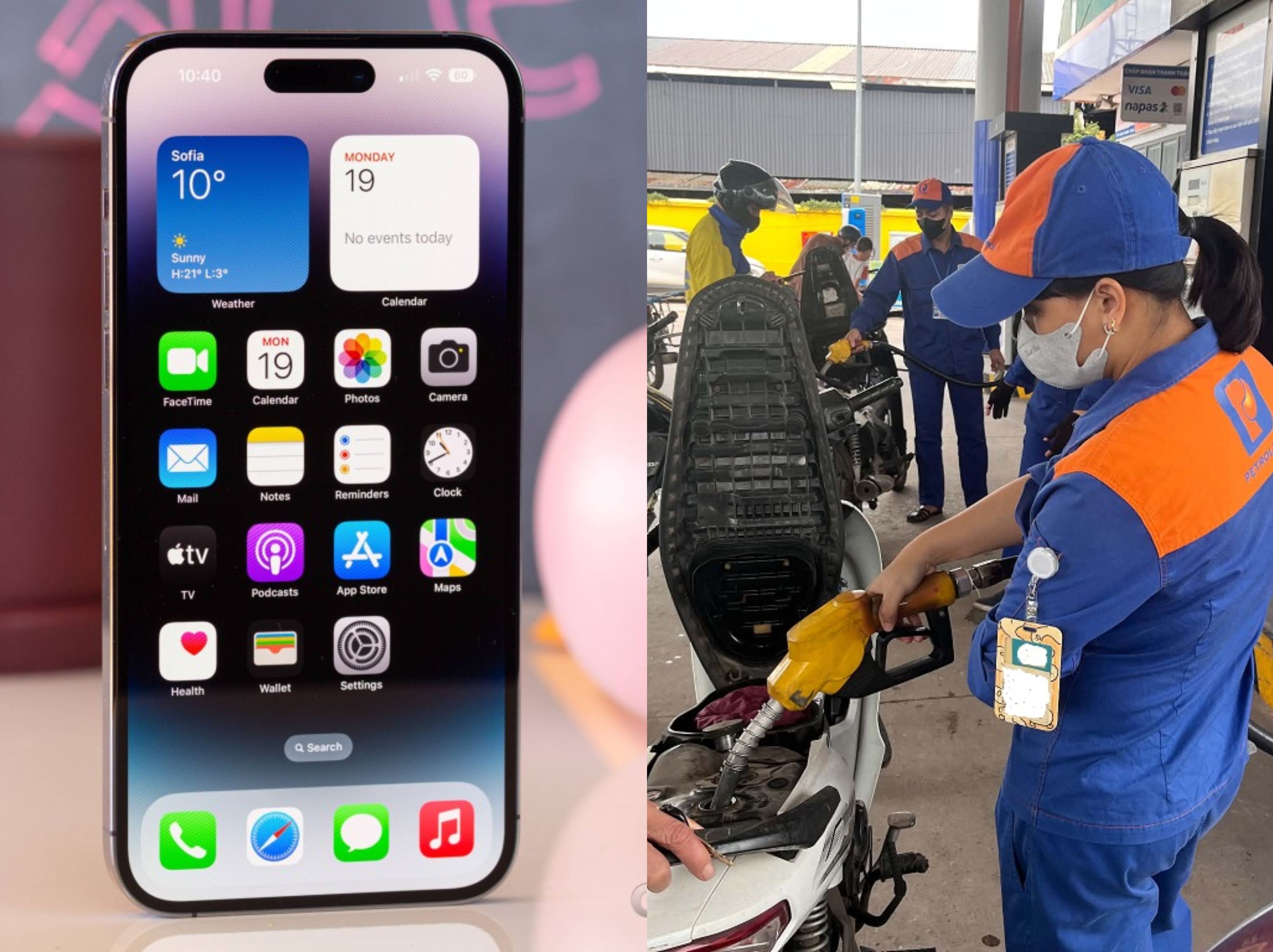 Gi&aacute; xăng h&ocirc;m nay&nbsp; 6/10: Xăng E5, E10 duy tr&igrave; ở mức tr&ecirc;n dưới 27.000 đồng/l&iacute;t, iPhone 14 Pro Max ra sao?