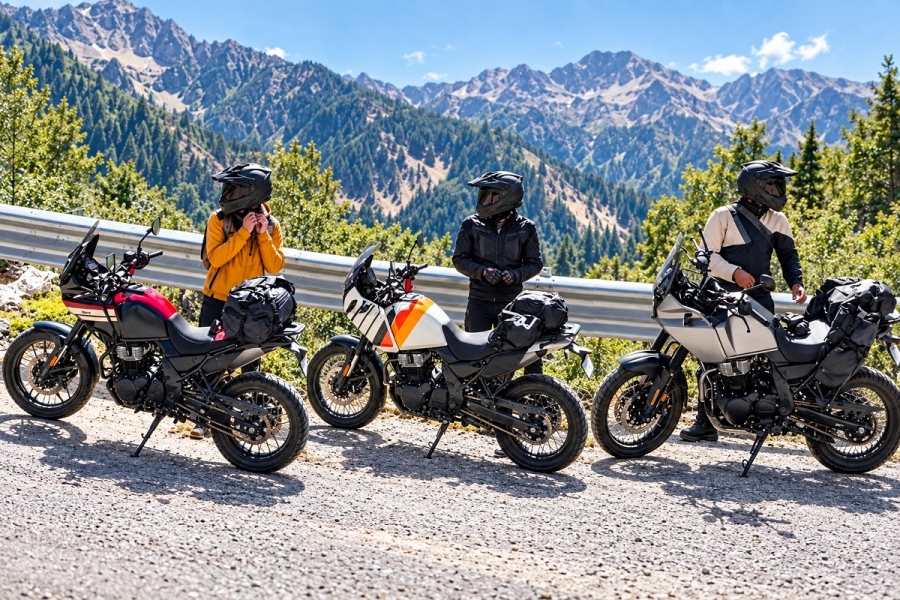Royal Enfield Himalayan 750 lộ diện r&otilde; mồn một: Adventure 2 xi-lanh, sắp đ&aacute;nh &uacute;p EICMA 2026