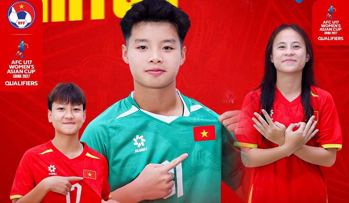 Lịch ph&aacute;t s&oacute;ng trực tiếp b&oacute;ng đ&aacute; U17 Việt Nam vs QĐ Bắc Mariana - K&ecirc;nh xem VL U17 nữ ch&acirc;u &Aacute; 2027