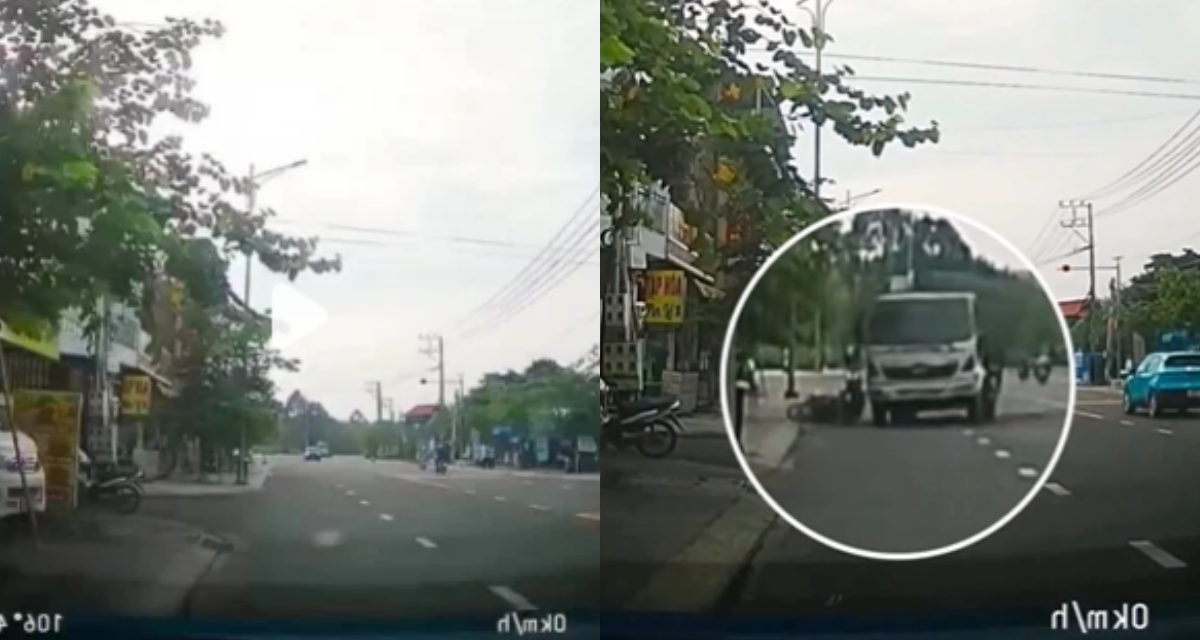 T&agrave;i xế xe r&aacute;c đ&acirc;m v&agrave;o người kh&aacute;c rồi bỏ chạy ở TP.HCM: Camera ghi lại khoảnh khắc g&acirc;y bức x&uacute;c