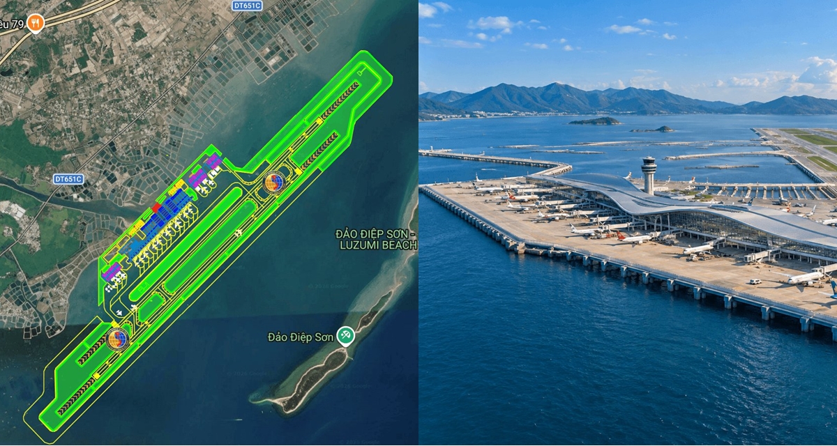 S&acirc;n bay đầu ti&ecirc;n tr&ecirc;n mặt biển của Việt Nam: Rộng gấp 28 lần SVĐ Mỹ Đ&igrave;nh, sẽ được đặt ở đ&acirc;u?