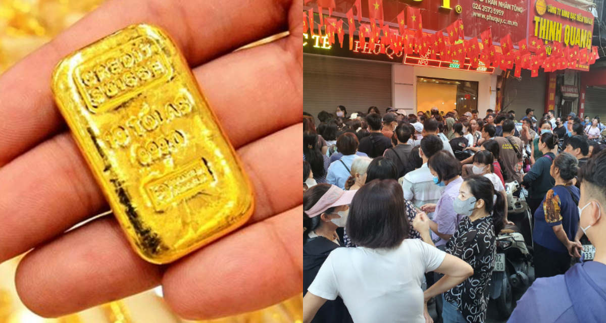 Bảng gi&aacute; v&agrave;ng h&ocirc;m nay 8/10: V&agrave;ng SJC v&agrave;ng 9999 bất ngờ giảm mạnh phi&ecirc;n trưa, v&agrave;ng thế giới chạm đ&aacute;y!
