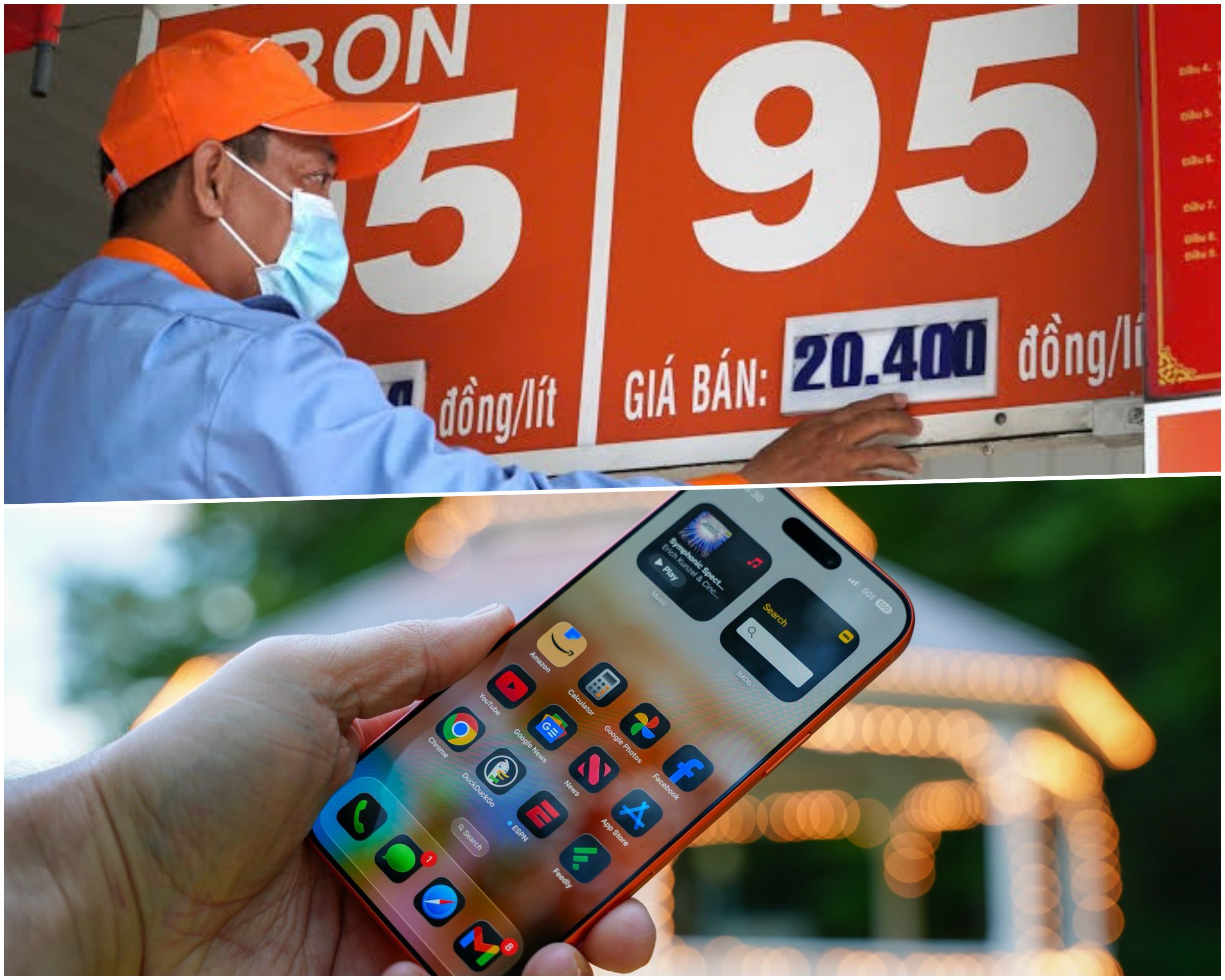 Gi&aacute; xăng dầu trưa nay 8/10: Tiếp tục điều chỉnh gi&aacute; v&agrave;o 15h chiều nay, iPhone 17 Pro Max rớt gi&aacute; s&acirc;u dễ mua