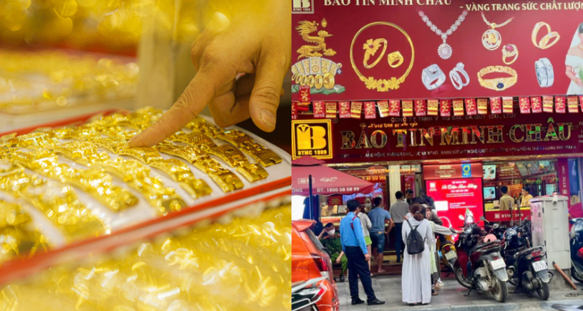 Gi&aacute; v&agrave;ng h&ocirc;m nay 8/10 mới nhất: V&agrave;ng trong nước thấp hơn đỉnh th&aacute;ng 4, v&agrave;ng thế giới giảm kịch kim